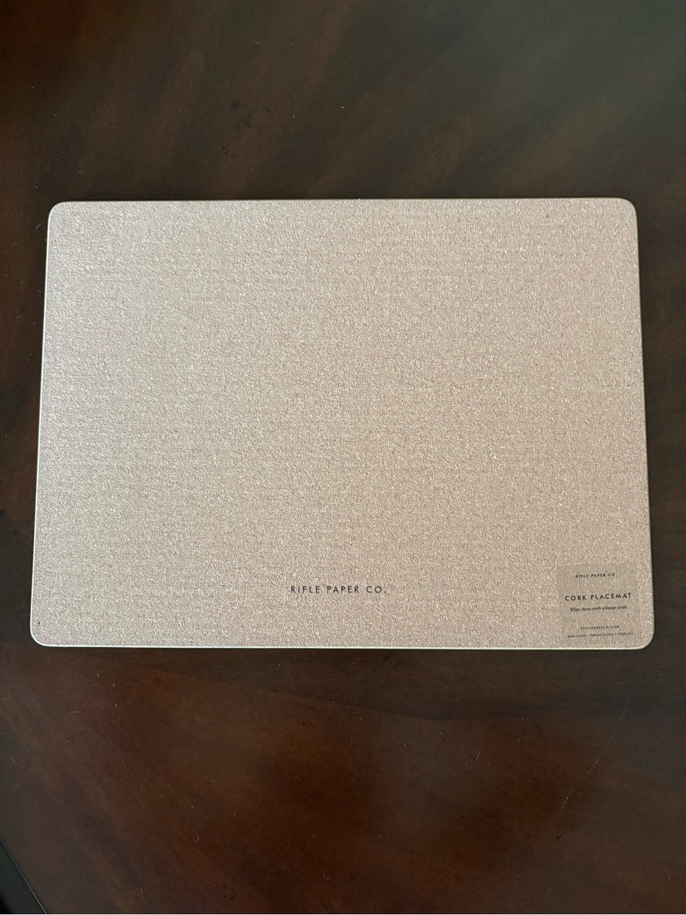 Rifle Paper Co. Citrus Grove Cork Placemats - Lot of 7 | Never Used - Picture 3 of 6